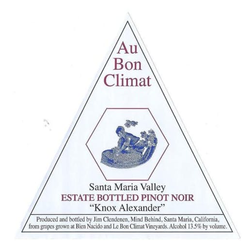 Au Bon Climat Knox Alexander Pinot Noir 2018