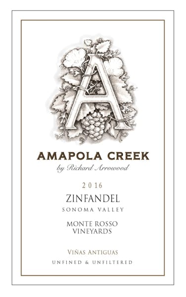 Amapola Creek Monte Rosso Zinfandel 2016