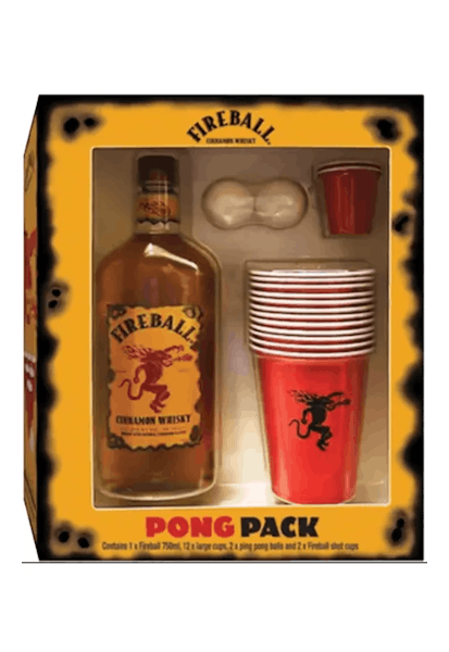 Fireball Cinnamon Pong Pack 750ml