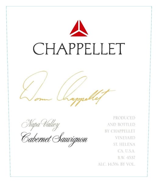 Chappellet 'Signature' Cabernet Sauvignon 2019