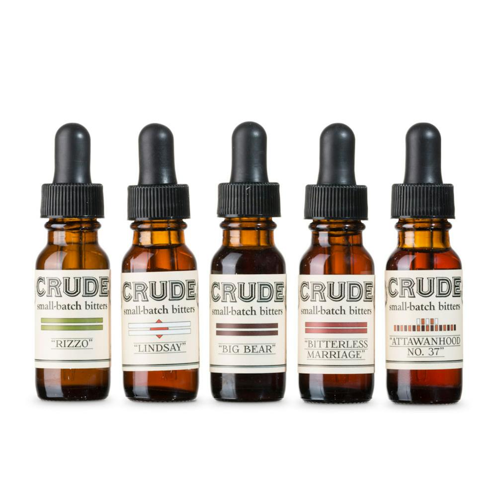 Crude Bitters Five Bitters 15ml Set Bitters
