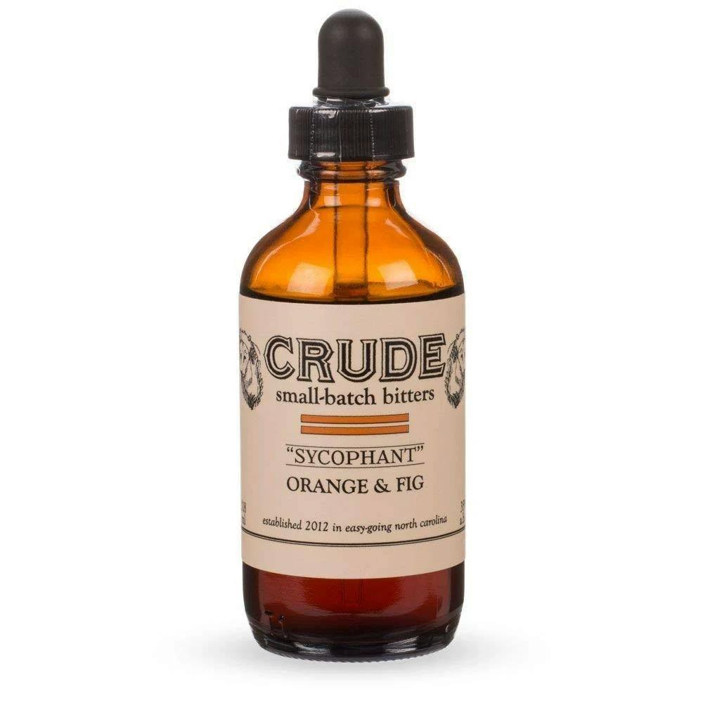 Crude Bitters 'Sycophant' Orange & Fig Bitters 4oz Bitters