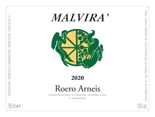 Malvira Arneis 2020