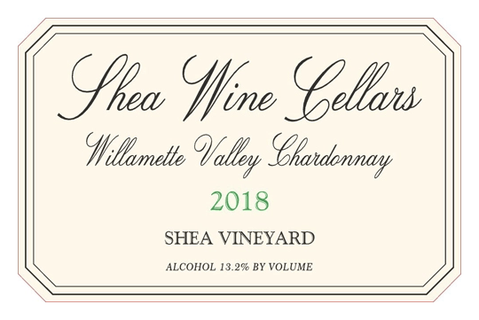 Shea Wine Cellars Chardonnay 2018