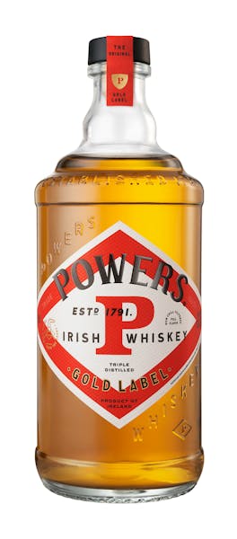 Powers 'Gold Label' 86.4pf Irish Whiskey 1.0L