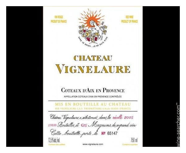 Chateau Vignelaure Provence Rose 2021