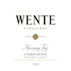 Wente Vineyards 'Morning Fog' Chardonnay 2021 image