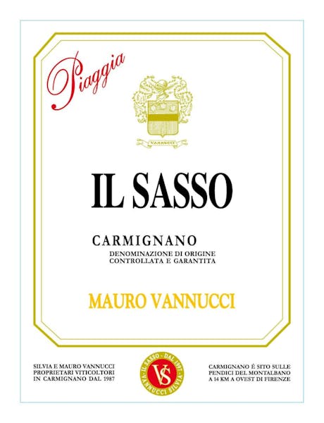 Piaggia 'Il Sasso' Sangiovese 2020