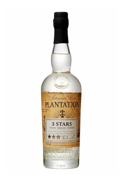 Plantation 3 Star White 82.4proof 1.0L :: Rum