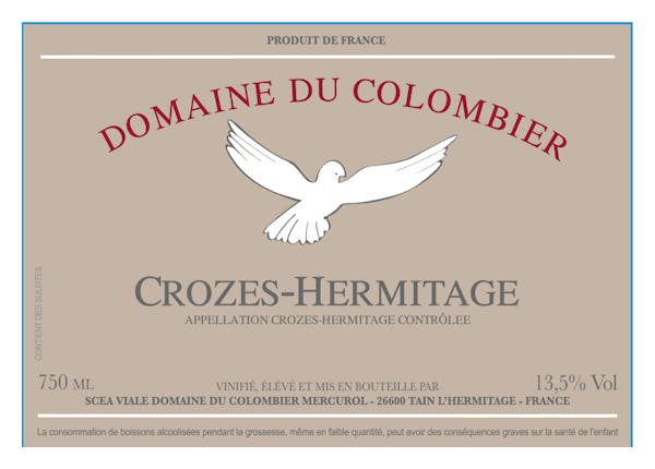 Domaine du Colombier Crozes Hermitage 2020