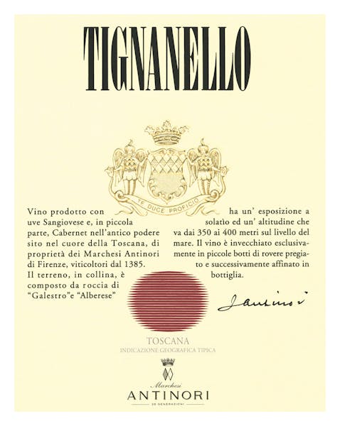 Antinori Tignanello 2019