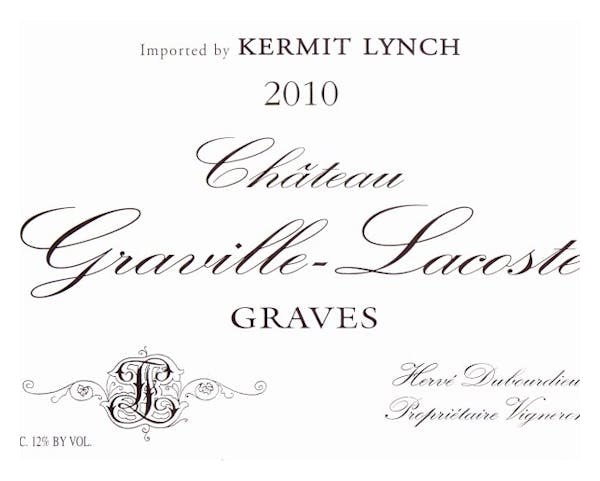 Chateau Graville-Lacoste Graves Blanc 2021