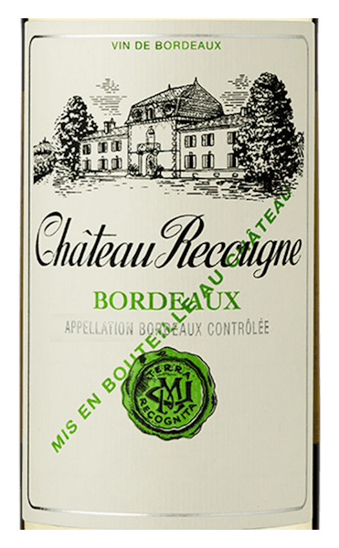 Chateau Recougne Bordeaux Blanc 2020
