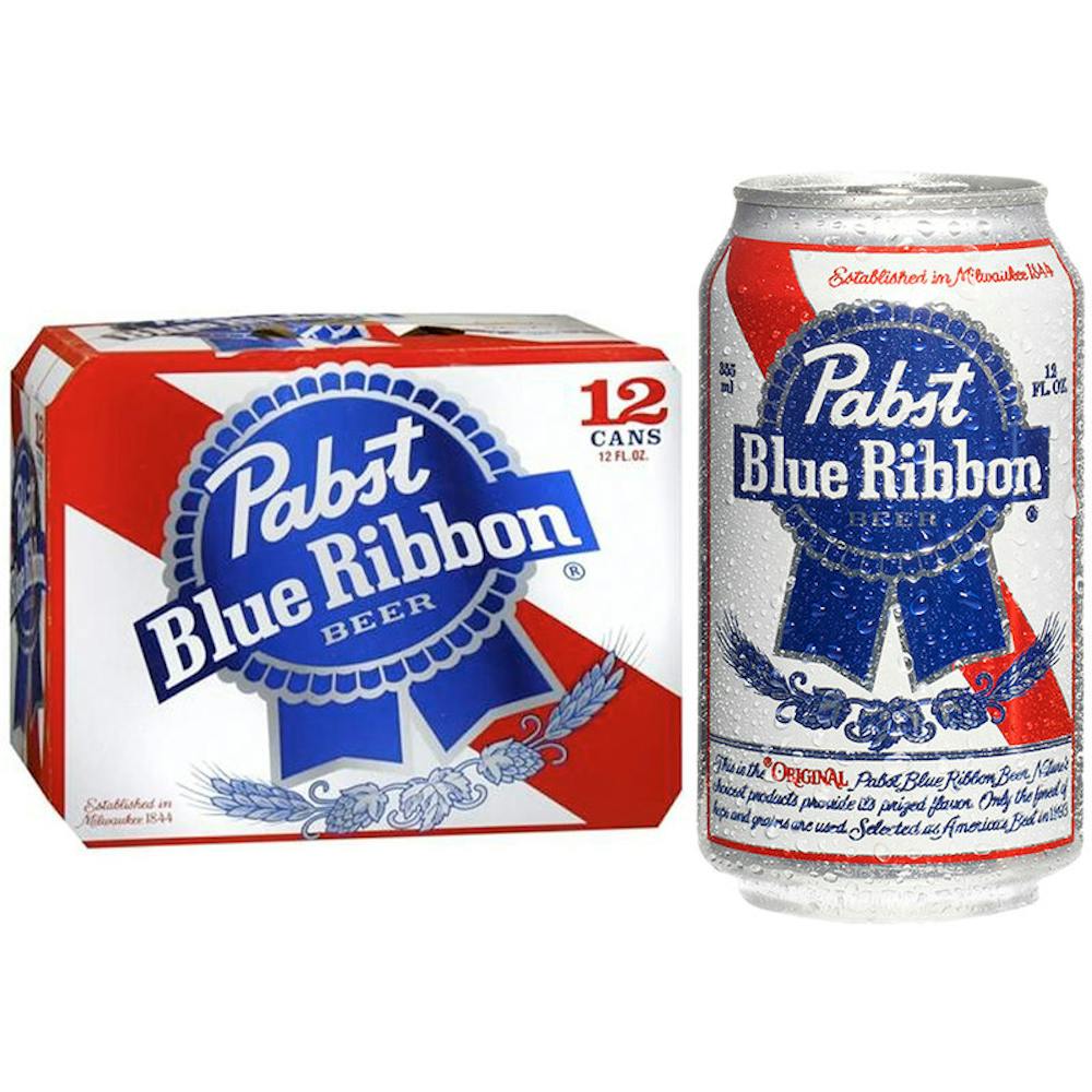 Pabst Blue Ribbon PBR American Lager 12pk-12oz Cans