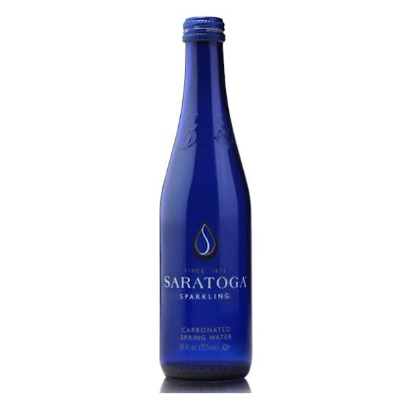 Saratoga Sparkling Spring Water 12oz Bottle