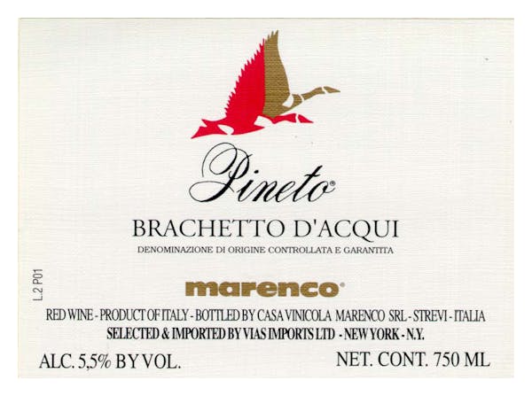 Marenco 'Pineto' Brachetto d'Acqui 2021
