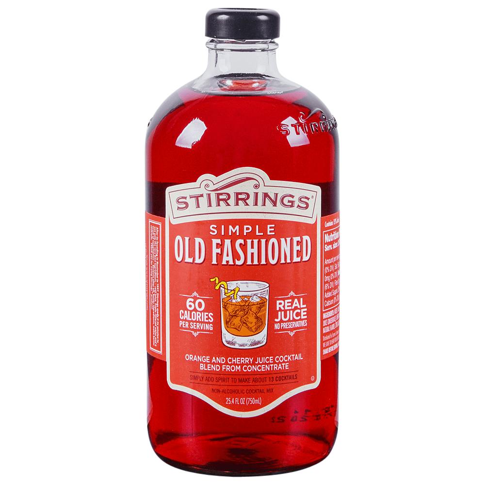 Stirrings Simple Old Fashioned Mix 25.4oz Cocktail Mixers