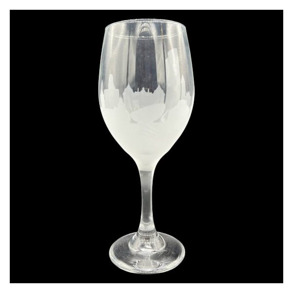 East Caldwell & Co Albany Skyline Stemmed Wine Glass