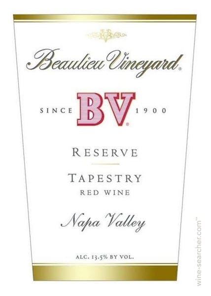 Beaulieu Vineyard Tapestry Reserve Red 2018