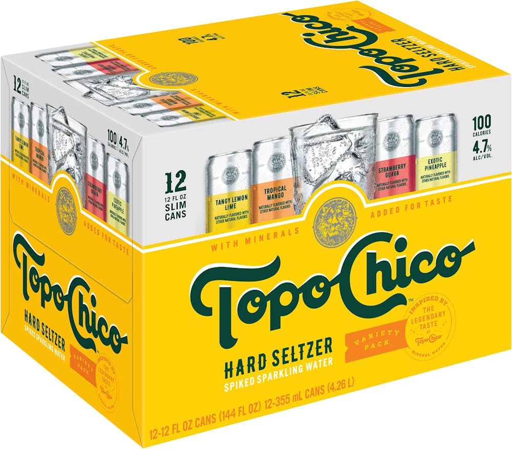 Topo Chico Hard Seltzer Variety Pack 1212oz Cans Other / Variety Packs