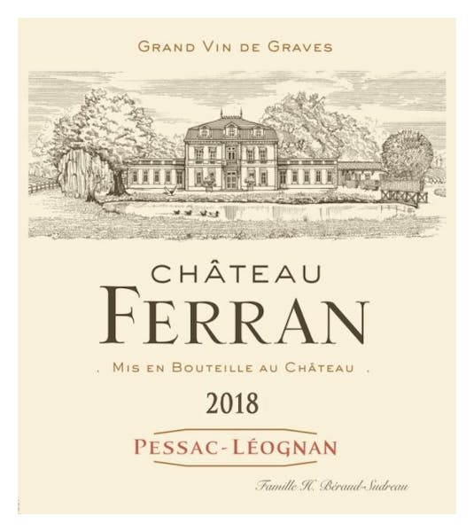Chateau Ferran Pessac Leognan 2018