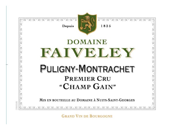 Domaine Faiveley PM Champs Gains 1er Cru 2020