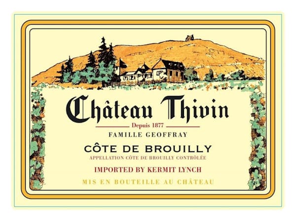 Chateau Thivin Cote de Brouilly 2021