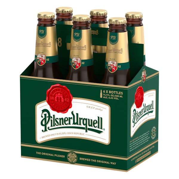 Pilsner Urquell Pilsner Beer 6pk-11.2oz Btls