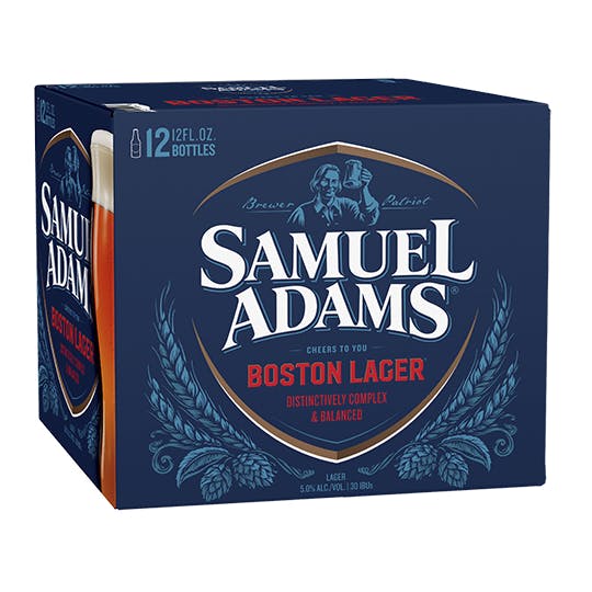 Sam Adams Boston Lager 12pk-12oz Bottles