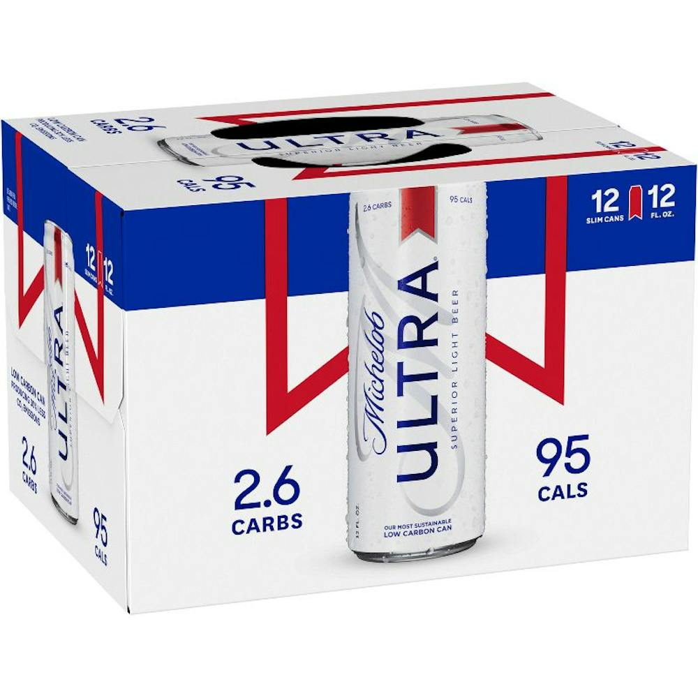 Michelob Ultra Light Lager Beer 1212oz Cans Pilsner/Lager