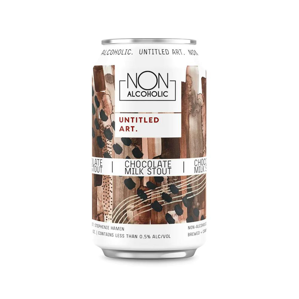 Untitled Art NonAlcoholic Chocolate Dark Brew 12oz Can Non