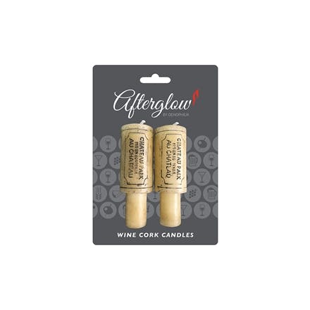 Afterglow Wine Cork Candles (Set of 2)