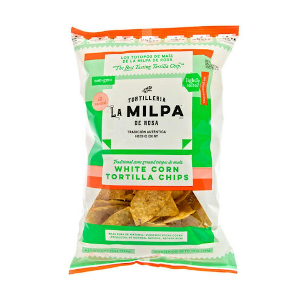 La Milpa de Rosa White Corn Tortilla Chips 10oz Snacks, Chips, Crackers
