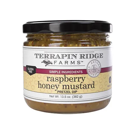 Terrapin Ridge Farms Raspberry Honey Mustard 14oz :: Jarred Goods