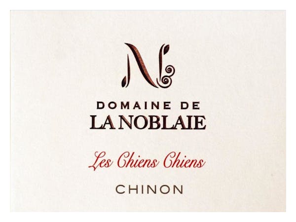 Domaine de la Noblaie Chinon les Chiens Chiens 2019