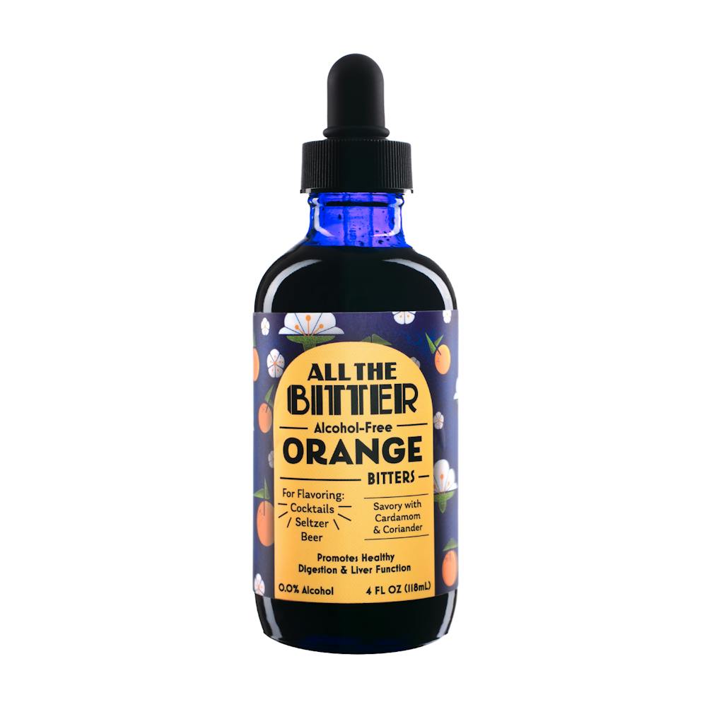 All the Bitter AlcoholFree Orange Bitters 4oz Bitters
