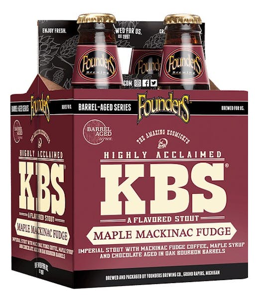 Founders Brewing KBS Maple Mackinac Fudge-4pk