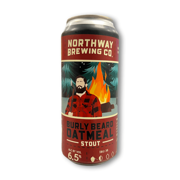 Northway Brewing Co. Burly Beard Oatmeal Stout 16oz