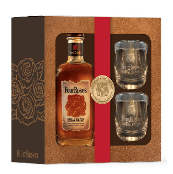 Four Roses Small Batch 90 w/ 2 Glasses Gift Set 750ml :: Bourbon