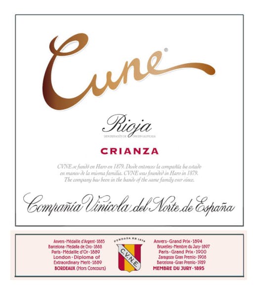 Cune 'Crianza' Rioja 2019
