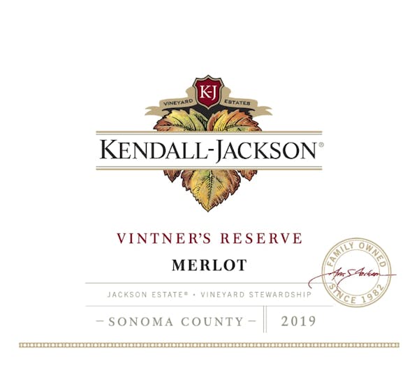 Kendall Jackson 'Vintners' Reserve Merlot 2019