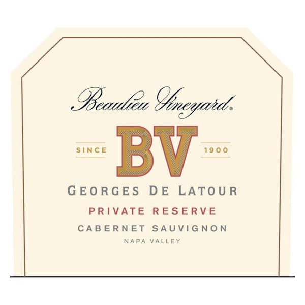 BV Georges de Latour Private Rsv' Cabernet Sauvignon 2018