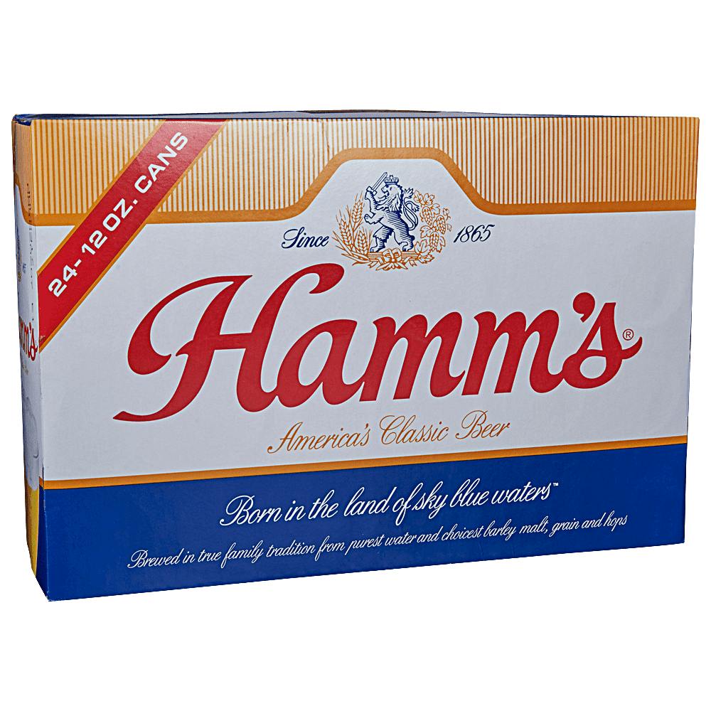 Hamm's Beer Suitcase 24pk12oz Cans Pilsner/Lager