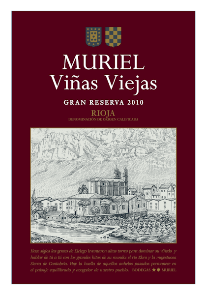 Bodegas Muriel 'Vina Viejas' Gran Reserva Rioja 2014