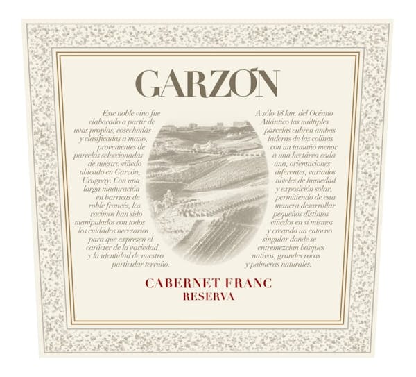 Bodega Garzon 'Reserva' Cabernet Franc 2020