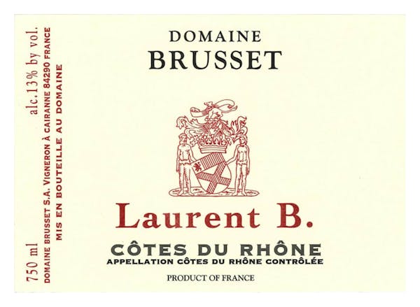 Domaine Brusset Cotes Du Rhone Laurent B 2021