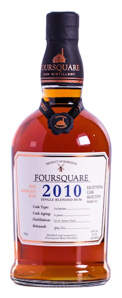 Foursquare 'Exceptional 2010' Rum 750ml