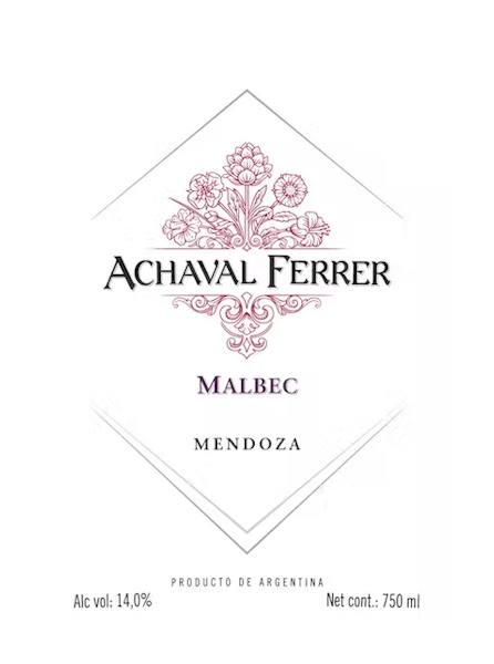 Achaval Ferrer Malbec 2020