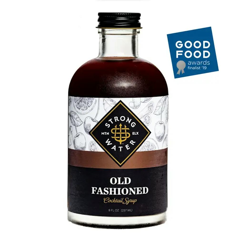 Strongwater Old Fashioned Cocktail Syrup 8oz Syrups