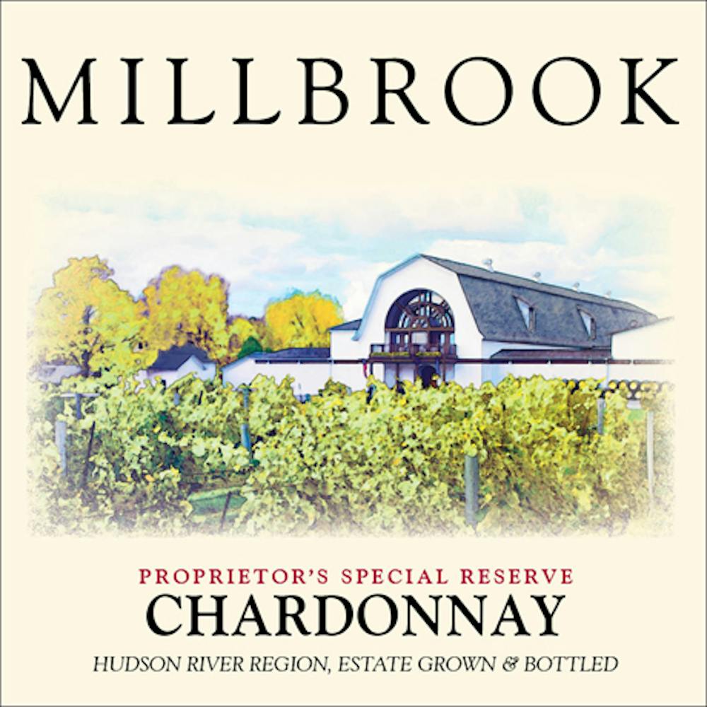 Millbrook Winery ' Proprietors Reserve' Chardonnay 2021 New York White
